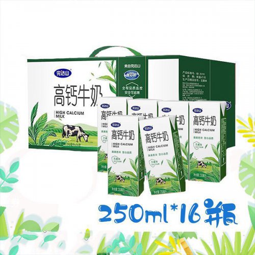 完達山高鈣牛奶